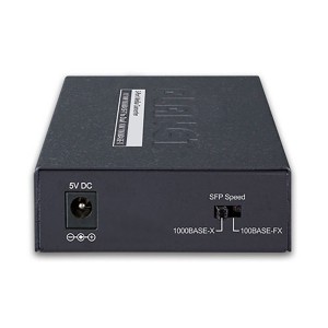 Media Converter 1000BASE-T to 2x 1000BASE-X SFP 10km SM/MM SFP GT-1205A