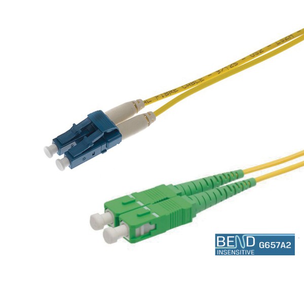 Ultima OS2 LC-SC/APC Fibre Patch Leads