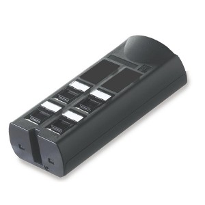 MiniPOD Unloaded 4Port W/ Angled Adaptor Black