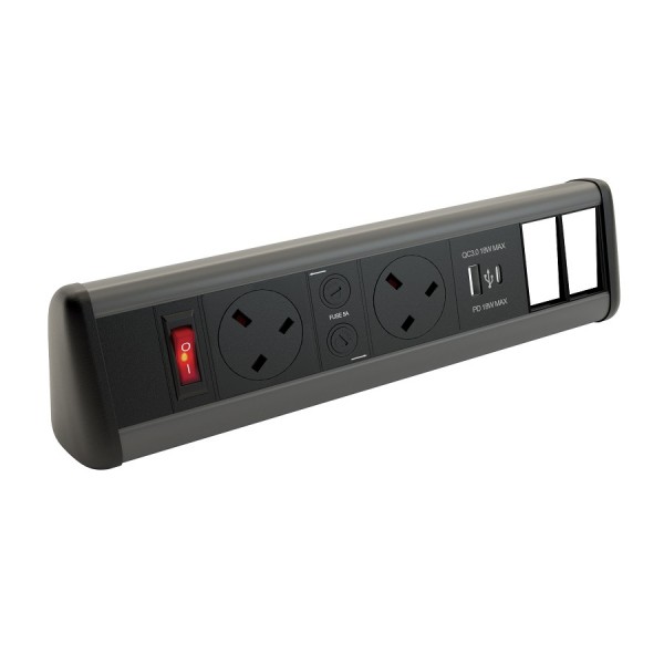 Desktop Power Pack Units - Power USB and Cut-Outs
