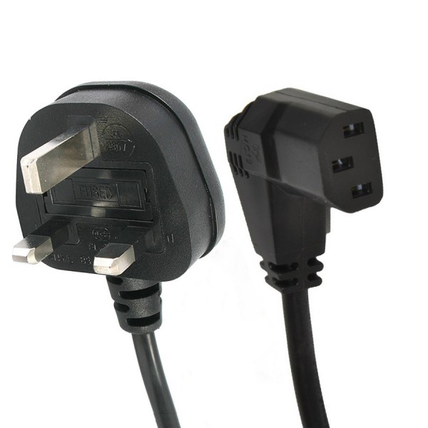 UK 3 Pin Plug to IEC C13