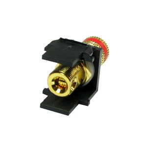 Speaker Keystone Screw Terminal Binding Post Red Black