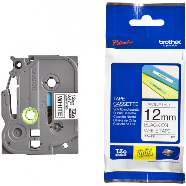 Brother P-Touch TZe Standard Tapes