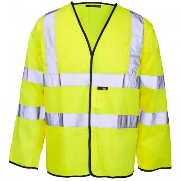 Hi-Viz Long Sleeve Waistcoats