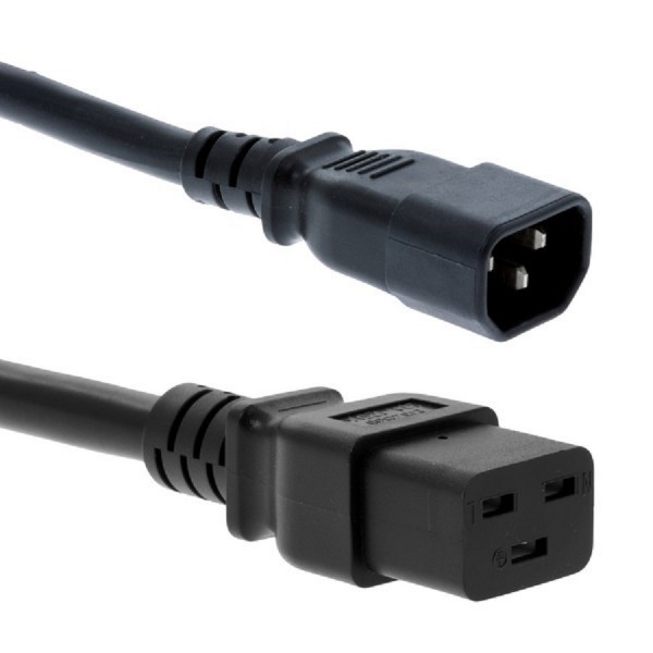 IEC C14 Male to IEC C19 Female
