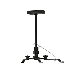 Projector Ceiling Mount BT881 Tilt & Swivel Short Drop 10kg +/-90 Degrees 360 Degrees Black