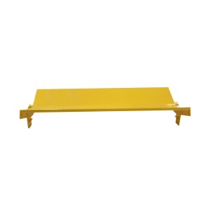 FiberGuide 4x12 Elbow Up 45 Degree Cover Plastic LSZH FGS-SU4E-F Yellow