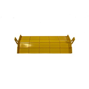 FiberGuide 4x12 Elbow Up 45 Degree Cover Plastic LSZH FGS-SU4E-F Yellow