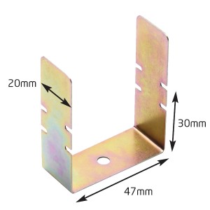 Safe-D U-Clip D50 Fire-Rated Steel