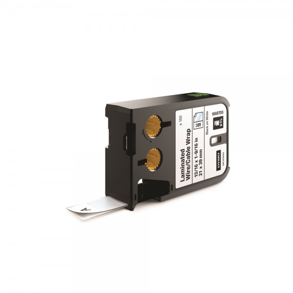 DYMO XTL Laminated Wire/Cable Wrap Labels