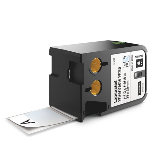 DYMO XTL Laminated Wire/Cable Wrap Labels