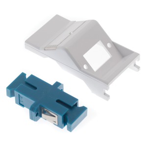 Fibre Module Simplex SM SC Euro Angled White