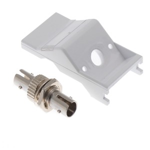 Fibre Module Simplex SM ST Euro Angled White