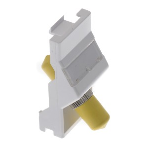 Fibre Module Simplex SM ST Euro Angled White