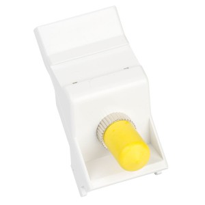 Fibre Module Simplex SM ST Euro Angled White