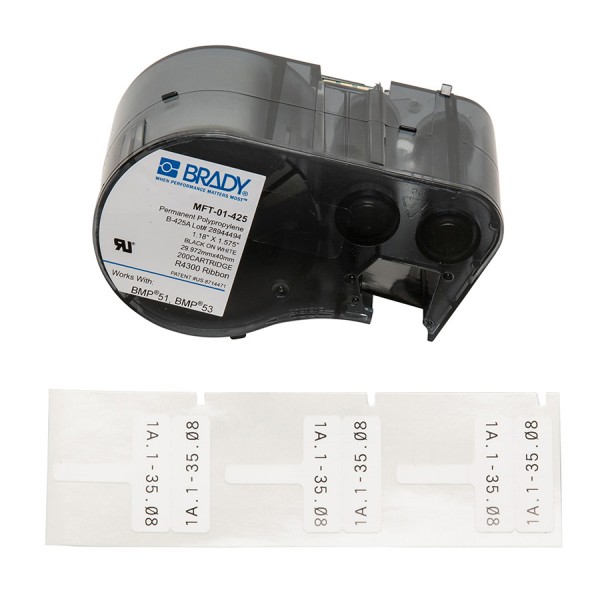 Brady BMP51 Labels