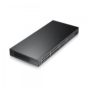 Gigabit Ethernet PoE Combo Switch Rackmount Layer 2 48 Port 170W 2x SFP GS1900-48HP