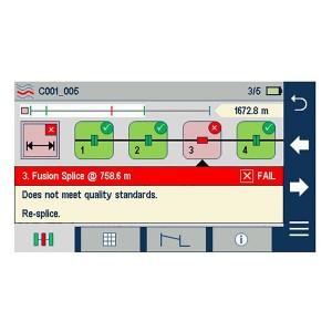 FlexScan FS200-100 OTDR Basic Kit SM 1310/1550 32/30dB SC/APC WiFi & Bluetooth With: VFL, OLS/OPM