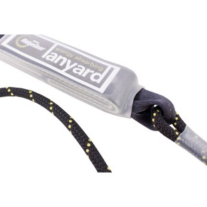 Kernmantle Rope Lanyard & Shock Absorber c/w Scaffold Hook RGL2 + RGK11 Max Weight 130Kg