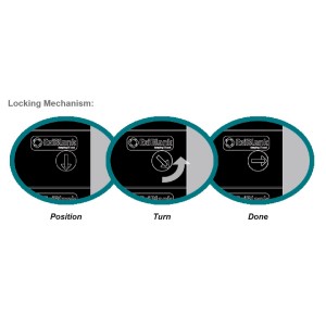 Blanking Panel (Universal) Plain ABS Black (H)6U x (W)19"