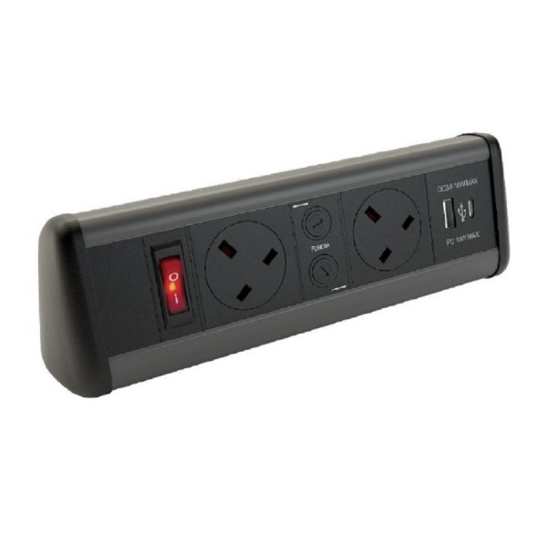 Desktop Power Pack Units - Power USB and Cut-Outs