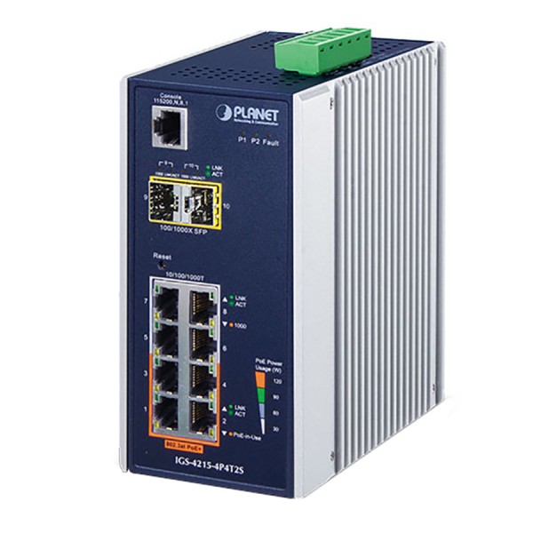 Planet Industrial Gigabit Switches