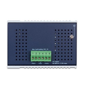 Industrial Gigabit PoE+ Switch DIN-Rail/Wall Mount Layer 2 8 Port 144W (4 Ports) 2x SFP IGS-4215-4P4T2S