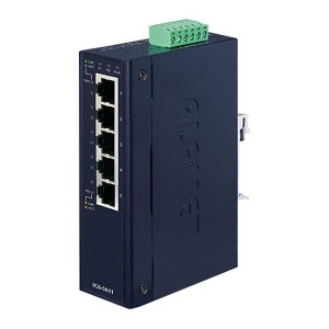 Industrial Gigabit Switch DIN-Rail Layer 2 5 Port IGS-501T
