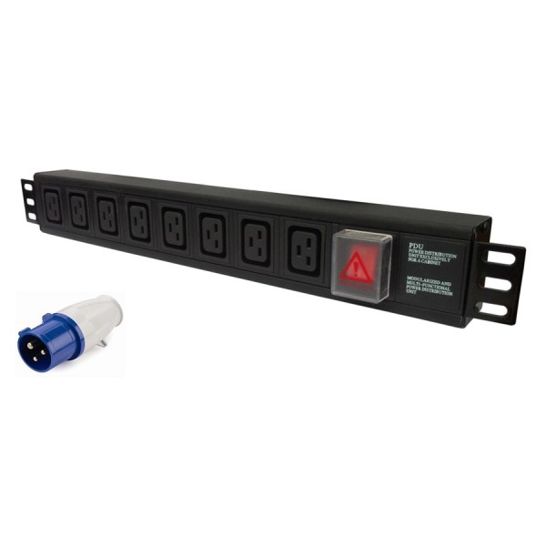 Ultima 16A BS4343 Plug (Commando) IEC C19 Socket PDUs