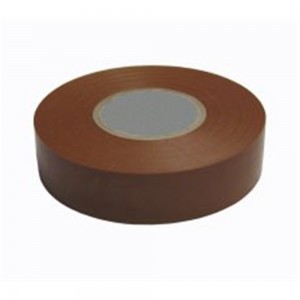 PVC Tape Brown (W)19mm x (L)20Mtr
