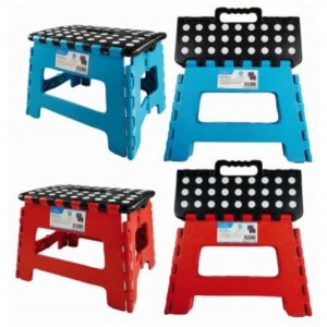 Folding Step Stool Small (H)220mm x (W)250mm x (L)320mm Capacity 120kg  