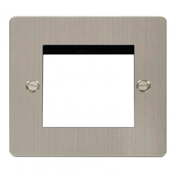 Scolmore Metallic Euro Faceplates