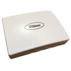 FTTX Fibre Wall Outlet SC or LC Adaptors Supplied Separately Unloaded MM/SM White (H)110mm x (W)150mm x (D)35mm