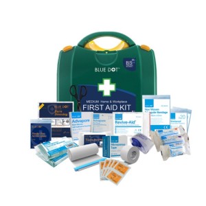 First Aid Kit BSI Compliant Medium Home & Workplace   