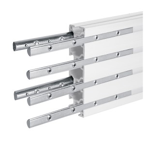 SYSTEM X Mounting Bar Extension Kit BT8390-EXT/S Silver