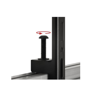 SYSTEM X Universal Interface Arms BT8390-VESA400F 39 Inch to 70 Inch 70kg Up to 400mm Black