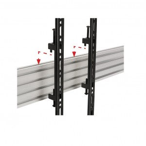 SYSTEM X Universal Interface Arms BT8390-VESA400F 39 Inch to 70 Inch 70kg Up to 400mm Black