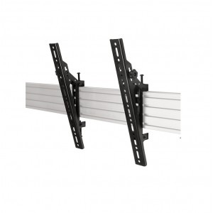 SYSTEM X Universal Interface Arms With Tilt BT8390-VESA400T 39 Inch to 70 Inch 70kg Up to 400mm Black
