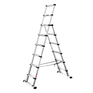 Ladder Telescopic Combi 60623 Weight 14.5Kg Extension Height 2.3Mtr Closed Height 0.71Mtr