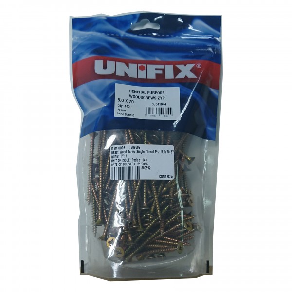Unifix Countersunk General Purpose Screw