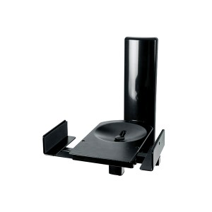 Loudspeaker Wall Mount BT77 Tilt & Swivel Side-Clamping 25kg +/-10 Degrees 360 Degrees Black