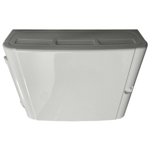 Home Hub Box Wall Mounted c/w Plastic Slotted Lock XHHSC00041 White (H)307mm x (W)400mm x (D)131mm