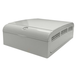 Home Hub Box Wall Mounted c/w Plastic Slotted Lock XHHSC00041 White (H)307mm x (W)400mm x (D)131mm