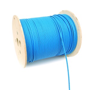 Solid Cat6A F/FTP LSZH 4 Pair Cca-s1a,d2,a1 Reel Light Blue (L)305Mtr NVP Rating 74% Outer Dia 7.2mm