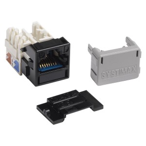 GigaSPEED X10D MGS600 Jack Cat6A Unshielded 760092361 Black
