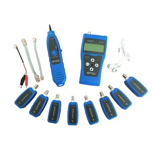 Cable Tester RJ45 & Coax Tone, Probe & 8x Remote Identifiers