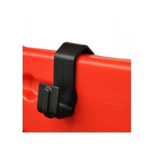 Panel Utility Barrier System 4 Gate Plastic Red/White