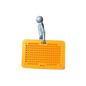Pedestrian Trench Cover Yellow (H)40mm x (W)800mm x (L)1200mm