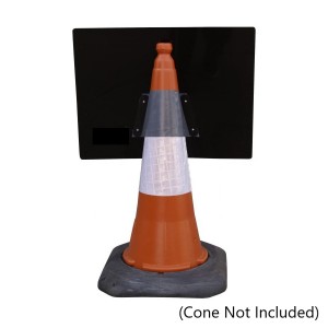 Cone Mounted Sign Pedestrians Use Other Footway Rectangular (H)450mm x (W)600mm