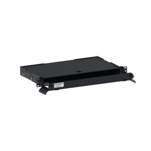 G2 Fibre Patch Panel w/o Front Plate Unloaded Fixed 600G2-1U-UP-FX Black (H)1U